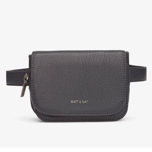 Matt & Nat Park Dwell Belt Bag Black Crossbody Fanny